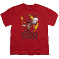 Power Rangers Go Red Kids Youth T Shirt Red Officially Licensed