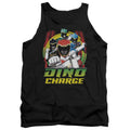 Power Rangers Dino Lightning Mens Tank Top Shirt Black Officially Licensed