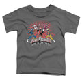 Power Rangers Ninja Blast Toddler Kids Youth T Shirt Charcoal Officially Licensed