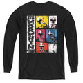 Power Rangers Its Morphin Time Long Sleeve Kids Youth T Shirt Black Officially Licensed
