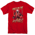 Power Rangers Unleash Mens T Shirt Red Officially Licensed