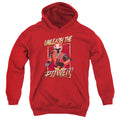 Power Rangers Unleash Kids Youth Hoodie Red Officially Licensed