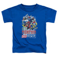 Power Rangers Morphin Time Toddler Kids Youth T Shirt Royal Blue Officially Licensed