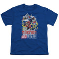 Power Rangers Morphin Time Kids Youth T Shirt Royal Blue Officially Licensed