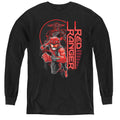 Power Rangers Red Ranger Long Sleeve Kids Youth T Shirt Black Officially Licensed