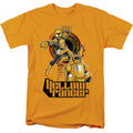 Power Rangers Yellow Ranger Mens T Shirt Gold Officially Licensed
