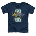 Power Rangers Go Go Toddler Kids Youth T Shirt Navy Blue Officially Licensed