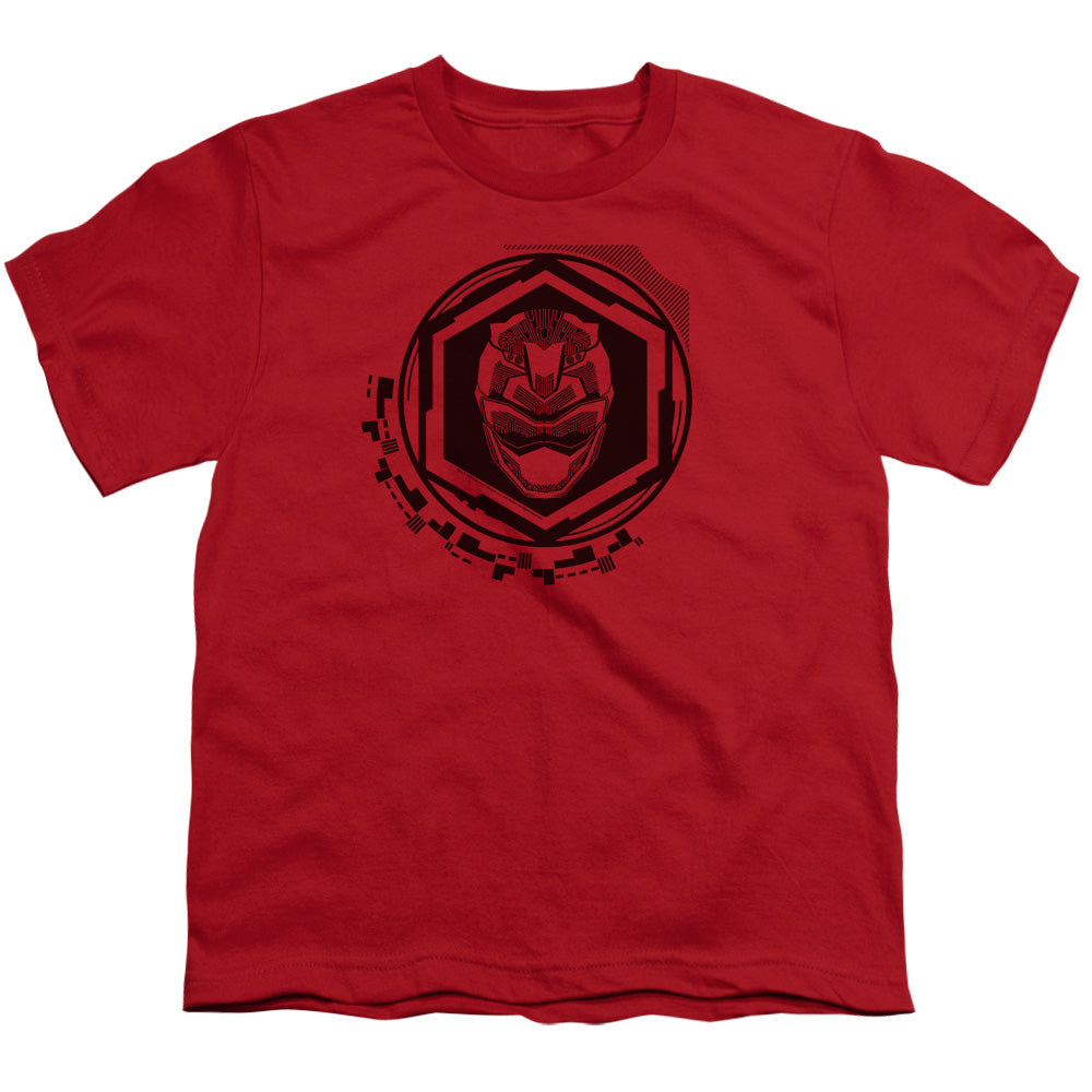 Power Rangers Red Ranger Kids Youth T Shirt Red Officially Licensed