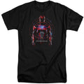 Power Rangers Red Ranger Mens Tall T Shirt Black Officially Licensed