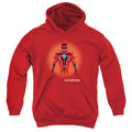Power Rangers Red Power Ranger Graphic Kids Youth Hoodie Red Officially Licensed
