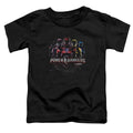 Power Rangers Ranger Circuitry Toddler Kids Youth T Shirt Black Officially Licensed