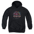 Power Rangers Ranger Circuitry Kids Youth Hoodie Black Officially Licensed