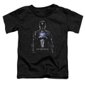 Power Rangers Black Ranger Toddler Kids Youth T Shirt Black Officially Licensed