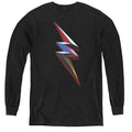 Power Rangers Movie Bolt Long Sleeve Kids Youth T Shirt Black Officially Licensed