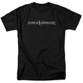 Power Rangers Movie Logo Mens T Shirt Black Officially Licensed