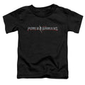 Power Rangers Movie Logo Toddler Kids Youth T Shirt Black Officially Licensed