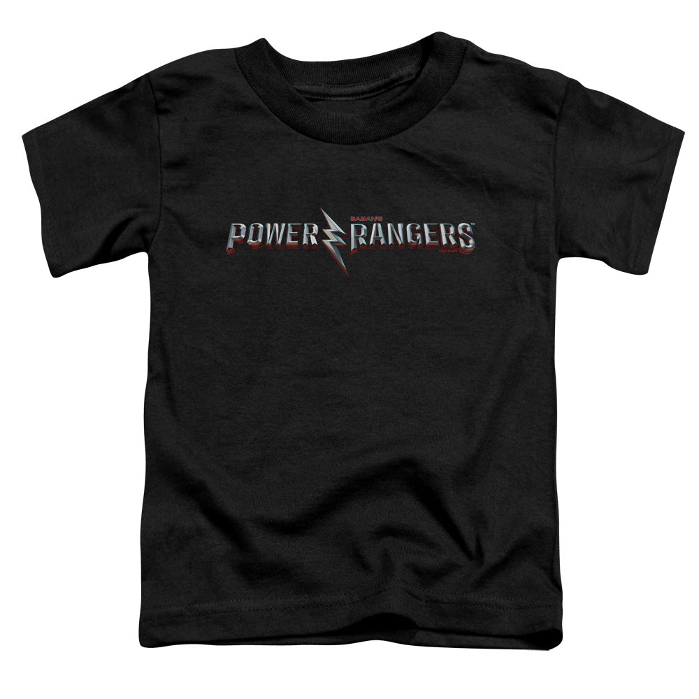 Power Rangers Movie Logo Toddler Kids Youth T Shirt Black Officially Licensed
