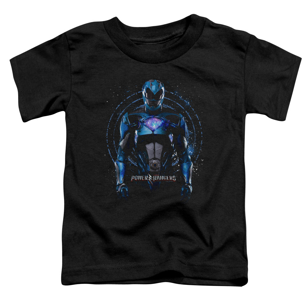 Power Rangers Blue Ranger Toddler Kids Youth T Shirt Black Officially Licensed