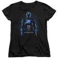 Power Rangers Blue Ranger Womens T Shirt Black Officially Licensed