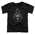 Power Rangers Pink Ranger Toddler Kids Youth T Shirt Black Officially Licensed