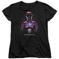 Power Rangers Pink Ranger Womens T Shirt Black Officially Licensed