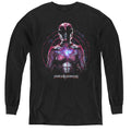 Power Rangers Pink Ranger Long Sleeve Kids Youth T Shirt Black Officially Licensed