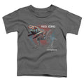 Power Rangers Red Zord Toddler Kids Youth T Shirt Charcoal Officially Licensed