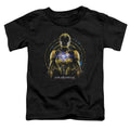 Power Rangers Yellow Ranger Toddler Kids Youth T Shirt Black Officially Licensed
