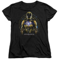Power Rangers Yellow Ranger Womens T Shirt Black Officially Licensed