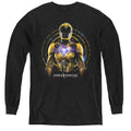 Power Rangers Yellow Ranger Long Sleeve Kids Youth T Shirt Black Officially Licensed