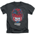 Power Rangers Its Morphin Time Juvenile Kids Youth T Shirt Charcoal Officially Licensed