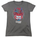 Power Rangers Its Morphin Time Womens T Shirt Charcoal Officially Licensed