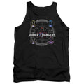 Power Rangers Greatest Glory Mens Tank Top Shirt Black Officially Licensed