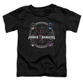 Power Rangers Greatest Glory Toddler Kids Youth T Shirt Black Officially Licensed