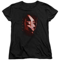 Power Rangers Jason Bolt Womens T Shirt Black Officially Licensed