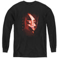 Power Rangers Jason Bolt Long Sleeve Kids Youth T Shirt Black Officially Licensed