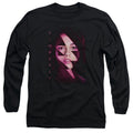 Power Rangers Kimberly Bolt Mens Long Sleeve Shirt Black Officially Licensed