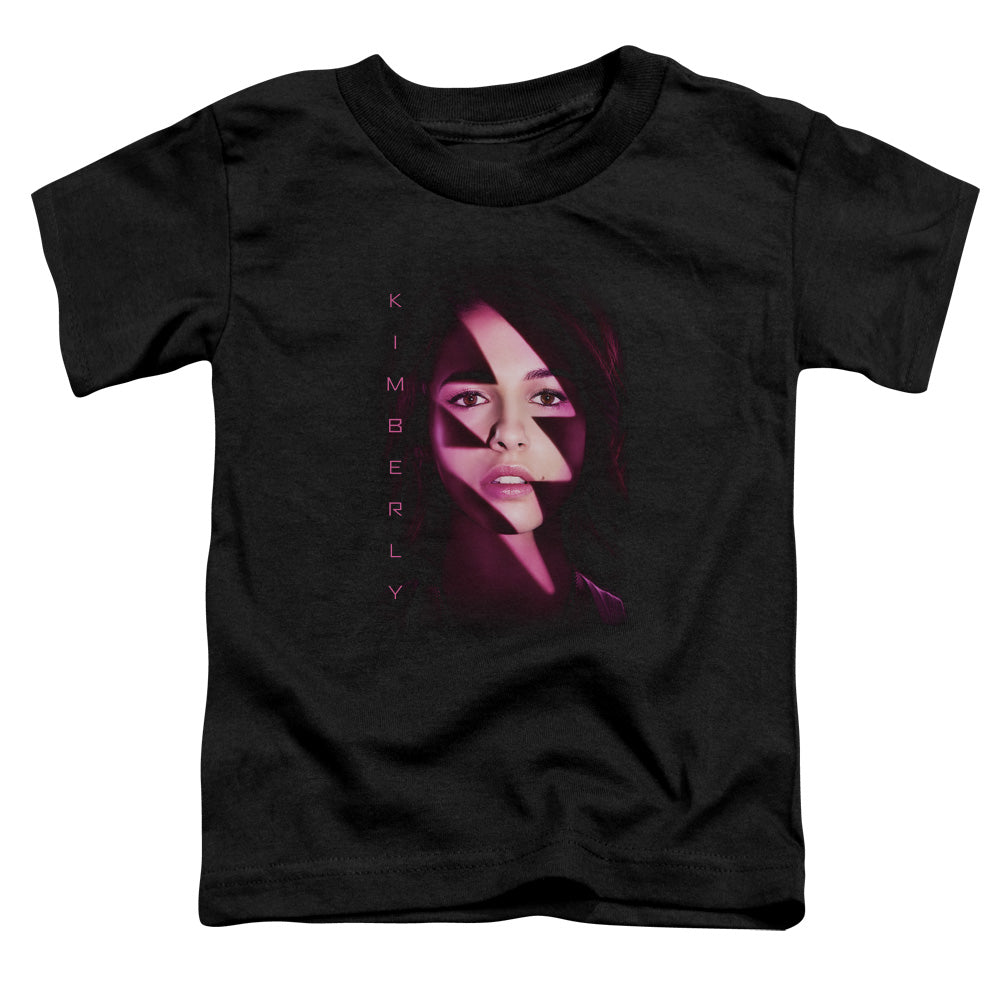 Power Rangers Kimberly Bolt Toddler Kids Youth T Shirt Black Officially Licensed