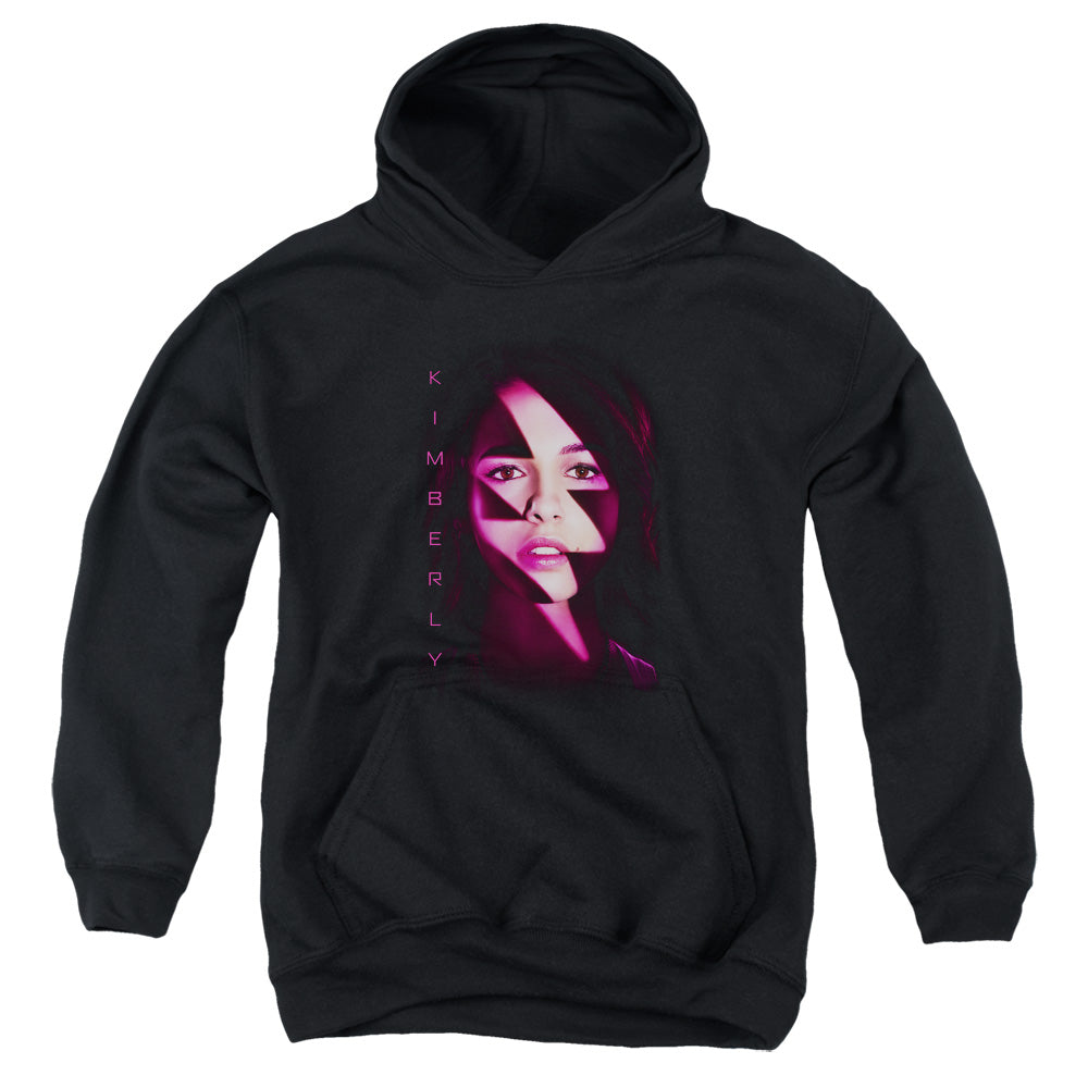 Power Rangers Kimberly Bolt Kids Youth Hoodie Black Officially Licensed