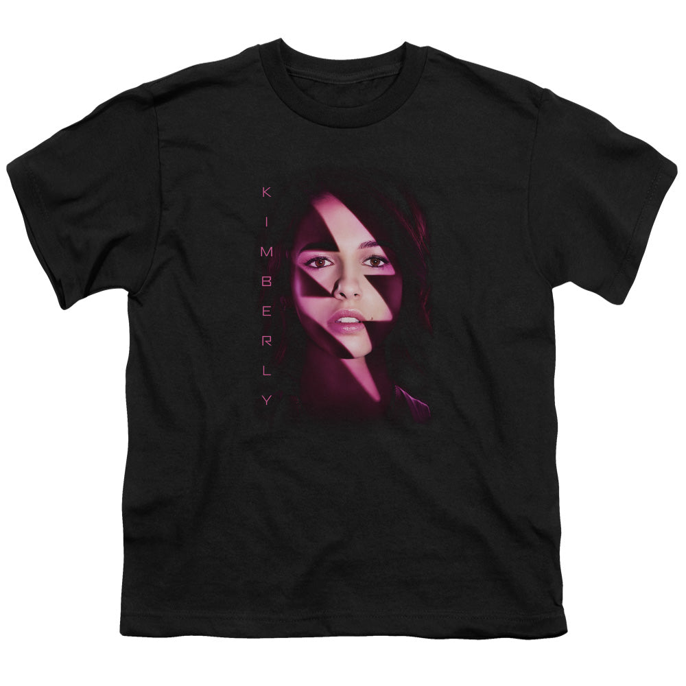 Power Rangers Kimberly Bolt Kids Youth T Shirt Black Officially Licensed
