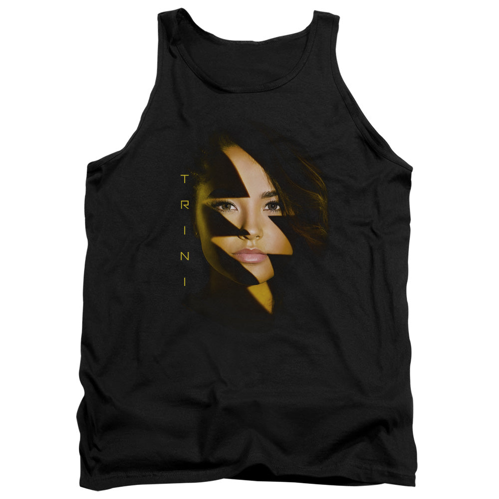 Power Rangers Trini Bolt Mens Tank Top Shirt Black Officially Licensed