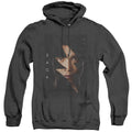 Power Rangers Zack Bolt Heather Mens Hoodie Black Officially Licensed