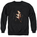 Power Rangers Zack Bolt Mens Crewneck Sweatshirt Black Officially Licensed