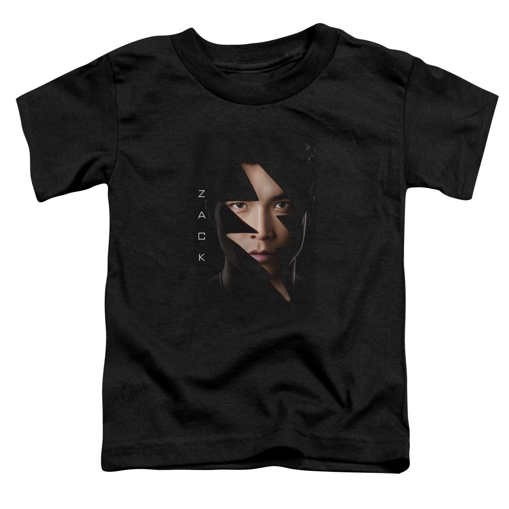 Power Rangers Zack Bolt Toddler Kids Youth T Shirt Black Officially Licensed