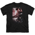 Power Rangers Red Zord Poster Kids Youth T Shirt Black Officially Licensed