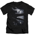 Power Rangers Black Zord Poster Juvenile Kids Youth T Shirt Black Officially Licensed