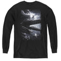 Power Rangers Black Zord Poster Long Sleeve Kids Youth T Shirt Black Officially Licensed