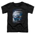 Power Rangers Blue Zord Poster Toddler Kids Youth T Shirt Black Officially Licensed