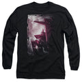 Power Rangers Pink Zord Poster Mens Long Sleeve Shirt Black Officially Licensed