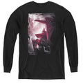 Power Rangers Pink Zord Poster Long Sleeve Kids Youth T Shirt Black Officially Licensed